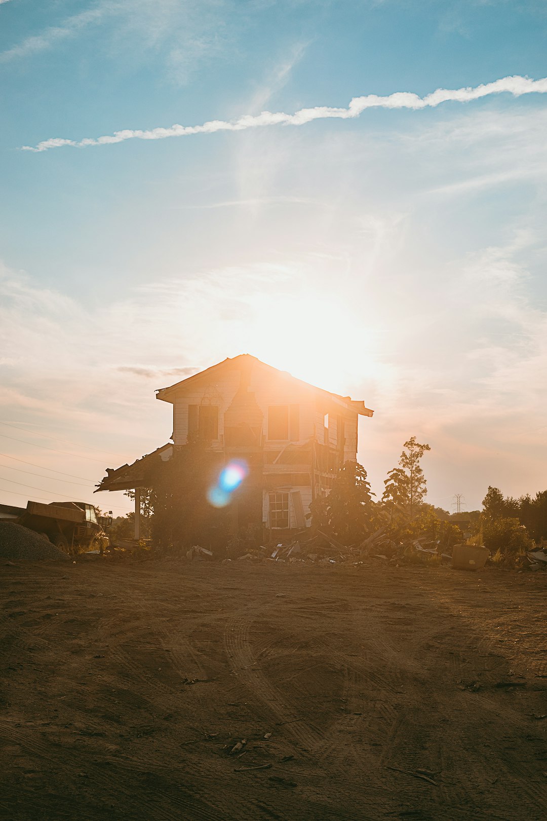 Mastering the First Impression: Your intriguing post title goes here A lone abandoned building sitting before a sunset.